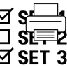 Multi-Sheet Print icon